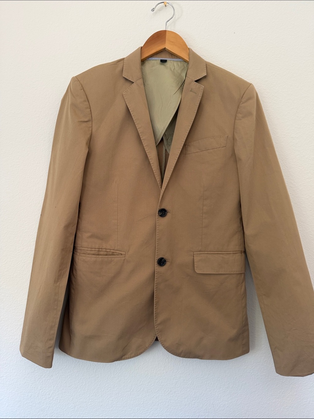 Crewcuts Ludlow Larusmiani Tan/Khaki Sport Coat/ Blazer boys sz 16